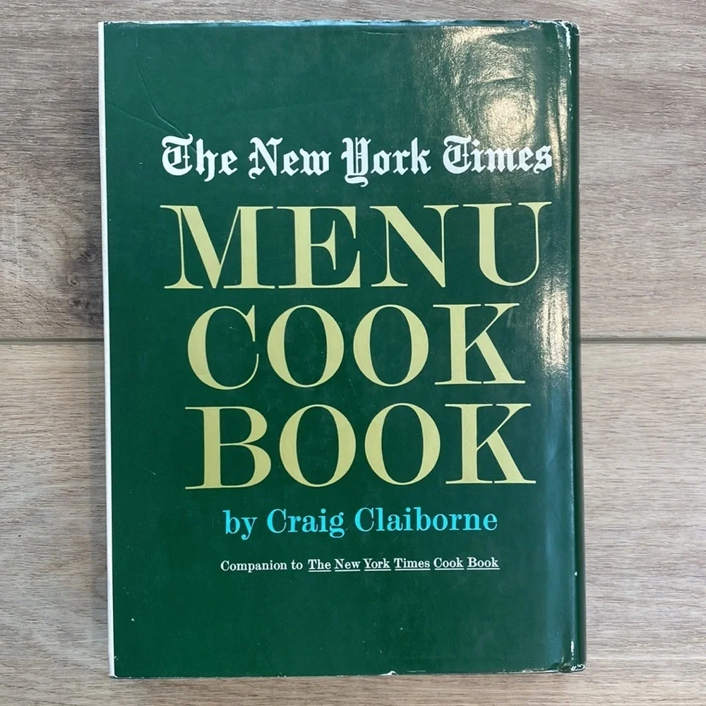 Vintage 66’ The‎ New York Times Menu Cookbook